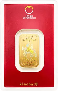 Münze Österreich 10g Barren Gold Kinebar